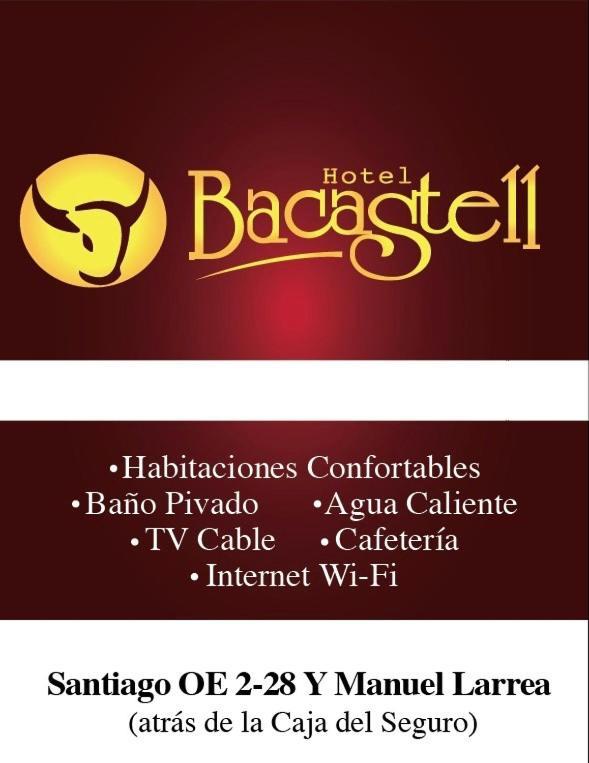 Hotel Bacastell Quito Esterno foto